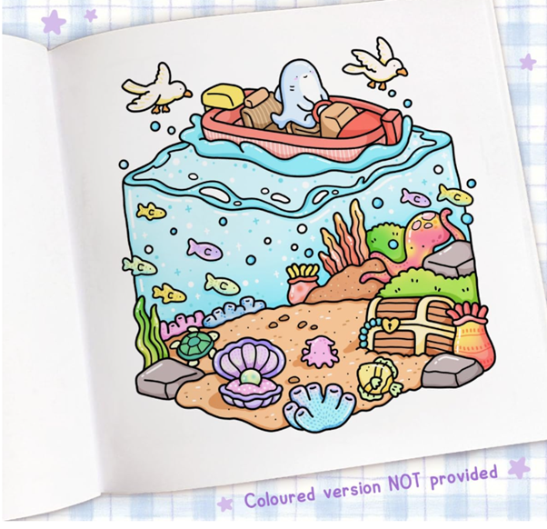 A Calm and Comforting Colouring Book for All Ages